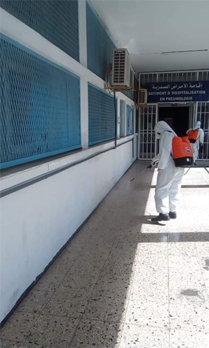 Désinfection professionnelle Tunisie : Covid-19 – Cleaning Services